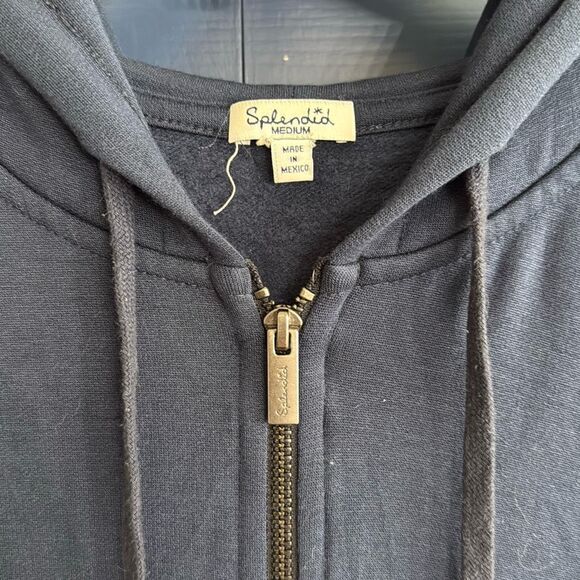 Splendid Supersoft Zip Up Hoodie Size M - Picture 4 of 6